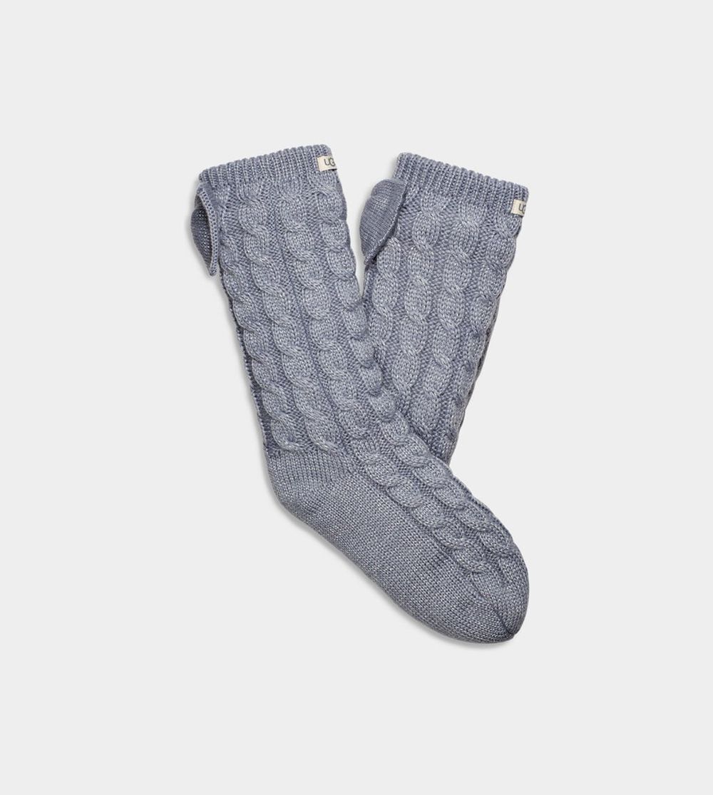 Ugg Socks Canada - Ugg Women's Laila Bow Fleece Lined Grey